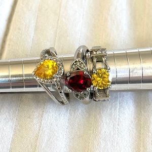 Costume jewelry rings